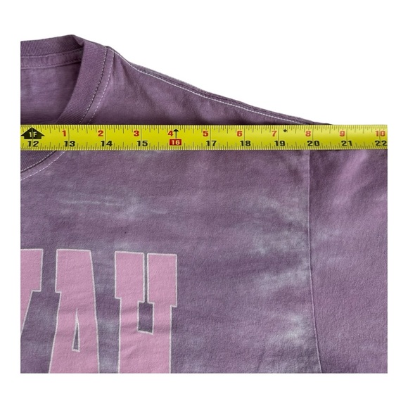 Aaliyah Men's Unisex Tie Dye Princess of R&B T Shirt Purple Size M - Picture 5 of 6